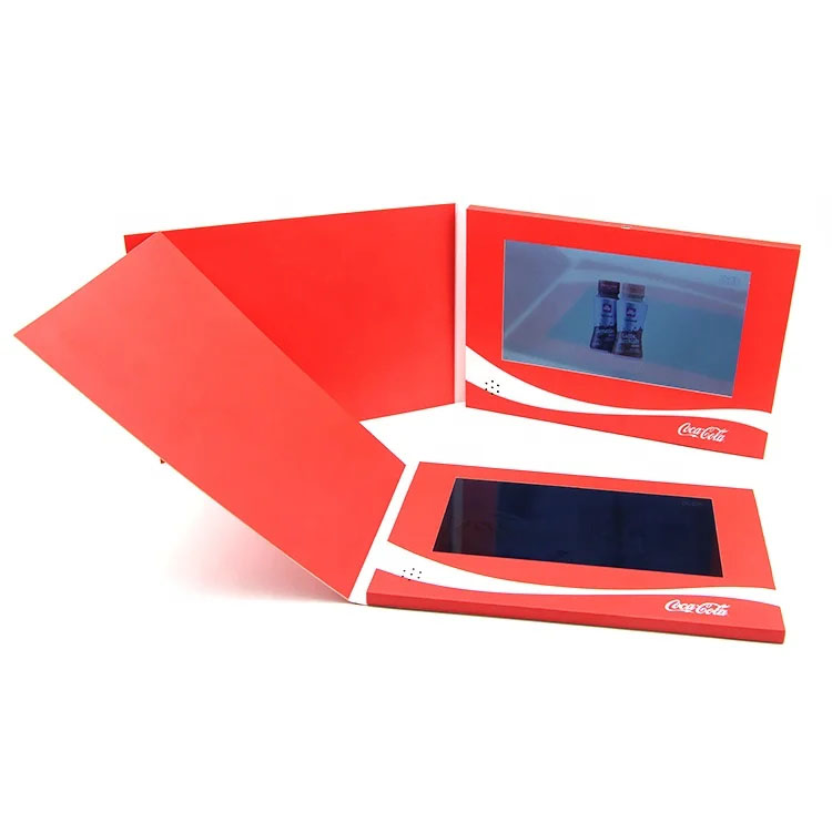 7 Inch LCD Screen Video Brochure
