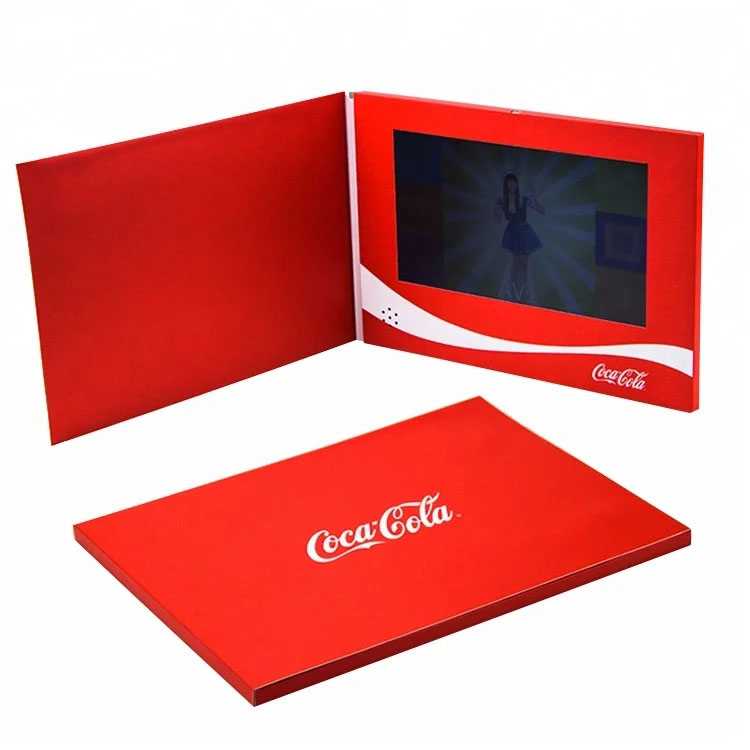 7 Inch LCD Screen Video Brochure