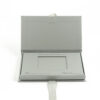 Book-Style Custom Membership Card Box Packaging with Ribbon