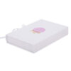 Foil Logo White Rigid Beauty Gift Box with Ribbon Closure Foil Logo White Rigid Beauty Gift Box with Ribbon Closure