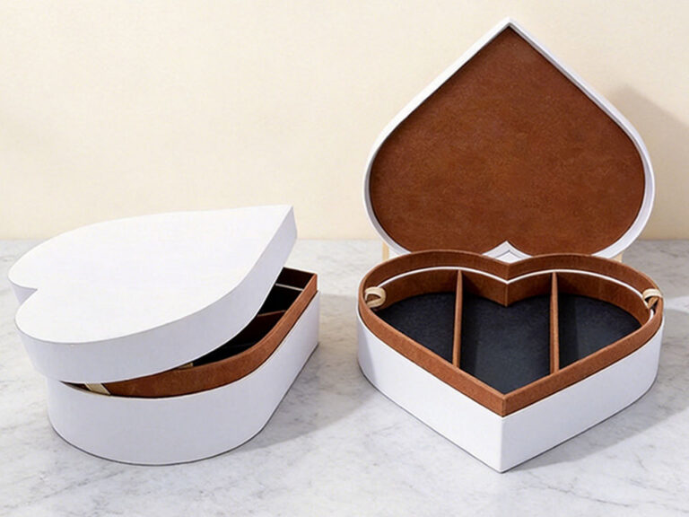 Cajas con forma de corazón