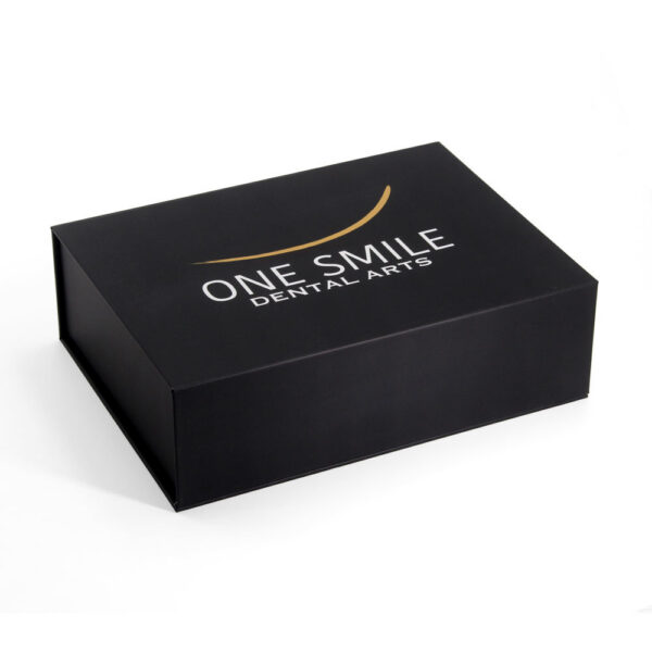 Logo Printed Rigid Dental Kit Box with Foam Insert & Bag Logo Printed Rigid Dental Kit Box with Foam Insert & Bag
