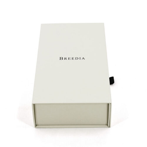 Logo Printed Rigid Jewelry Presentation Box with Drawer