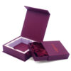 Luxury Cross Jewelry Rigid Gift Box with Drawer Pouch Set