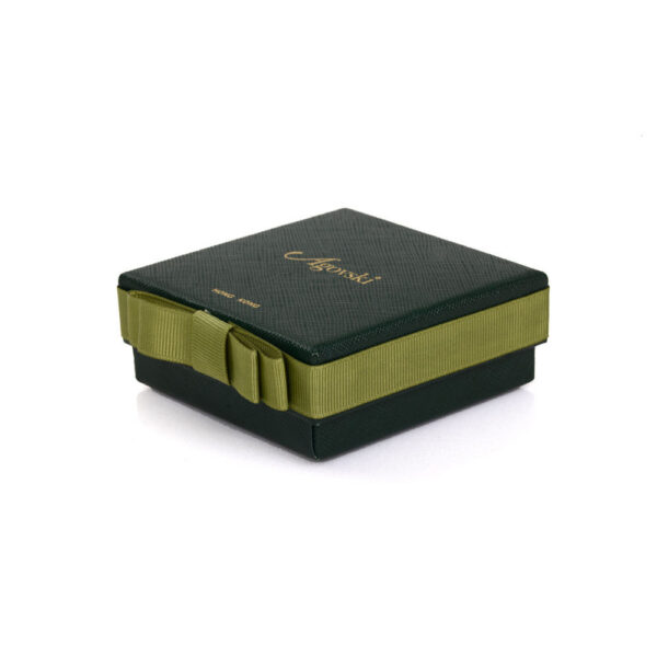 Luxury Rigid Jewelry Gift Box with Grosgrain Ribbon Luxury Rigid Jewelry Gift Box with Grosgrain Ribbon