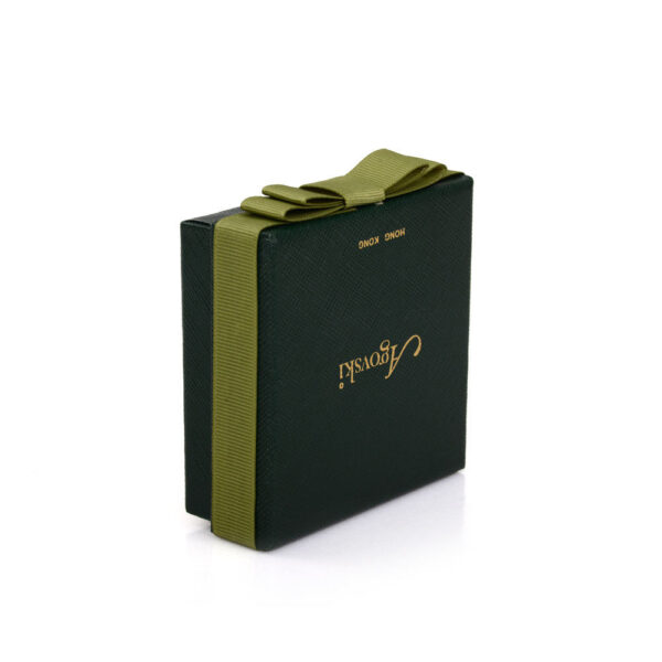 Luxury Rigid Jewelry Gift Box with Grosgrain Ribbon Luxury Rigid Jewelry Gift Box with Grosgrain Ribbon