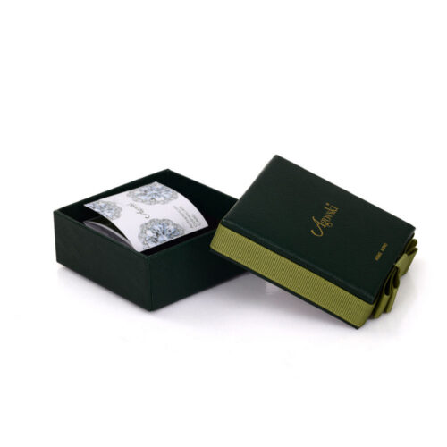 Luxury Rigid Jewelry Gift Box with Grosgrain Ribbon