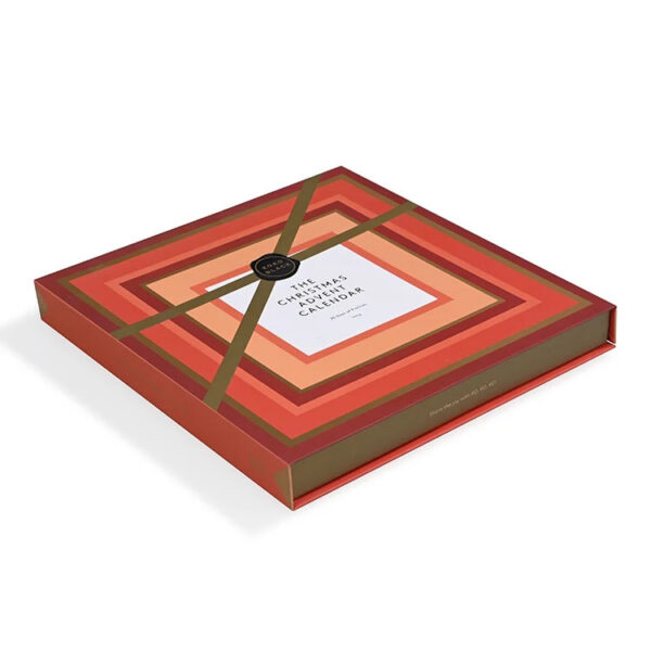 Printed Advent Calendar Chocolate Box with Blister Tray