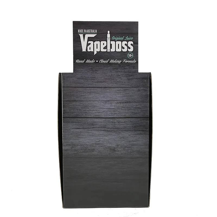 Expositor de cartón ondulado para puntos de venta (POS)