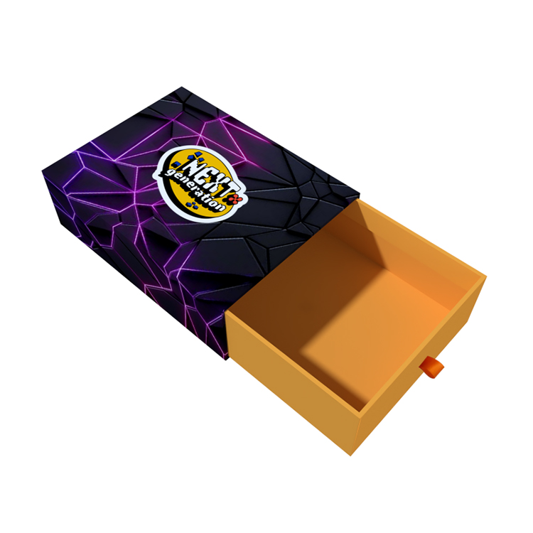 Caja de embalaje tipo cajón para consola de videojuegos con logotipo personalizado