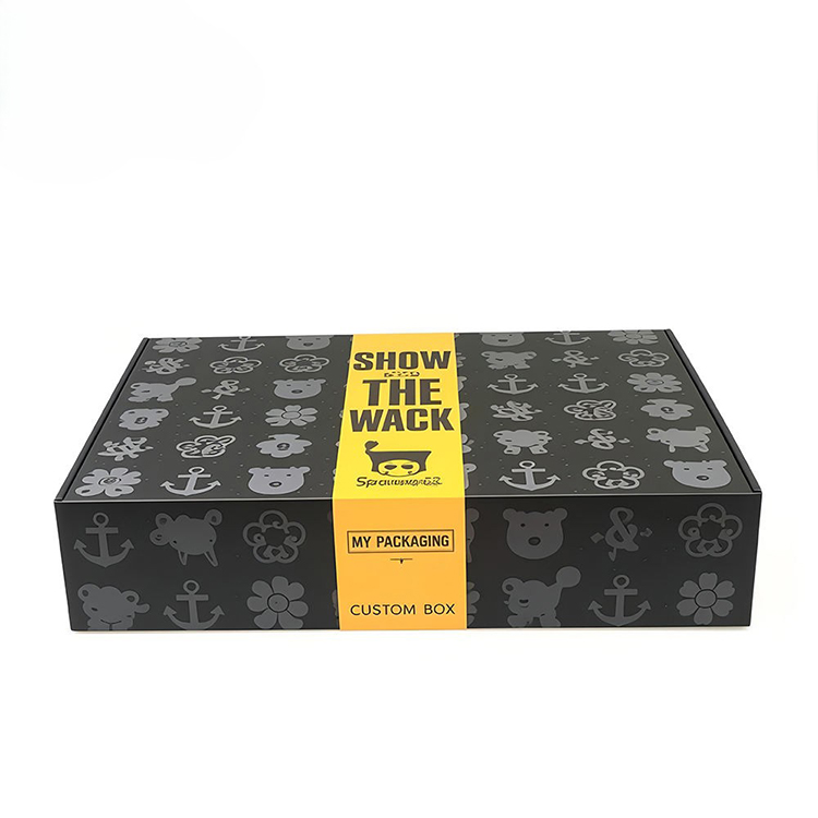 Cajas de cartón ondulado rígidas, de colores y reciclables
