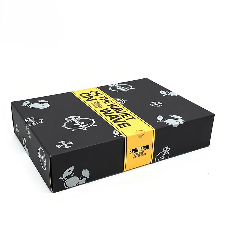 Cajas de cartón ondulado rígidas, de colores y reciclables